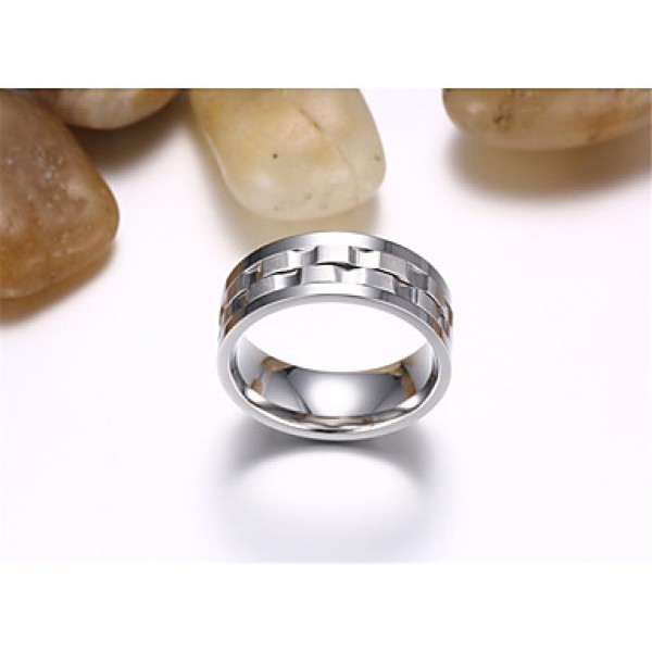 Center Rotating Stainless Steel Ring