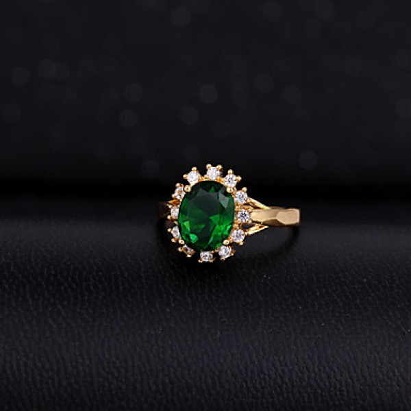 AAA Zircon Fine Statement Ring for Wedding Party