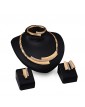 Wedding Accessories Gold Plated jewellery Floating Charms Vogue Woman Costume African Jewelry Sets  