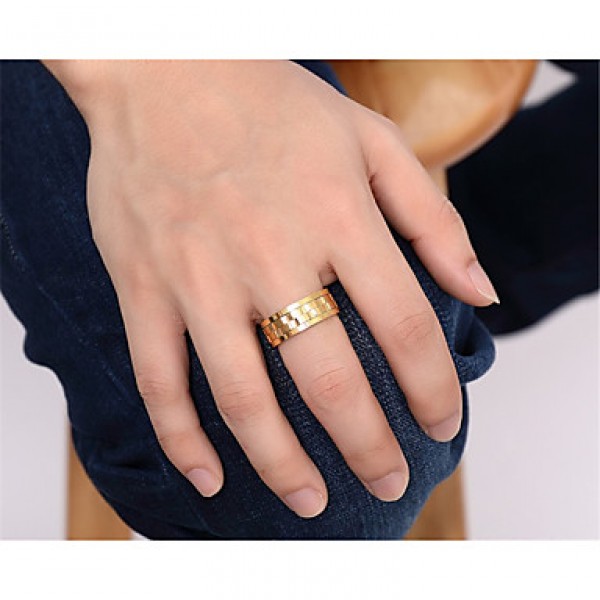 Center Rotating Stainless Steel Ring