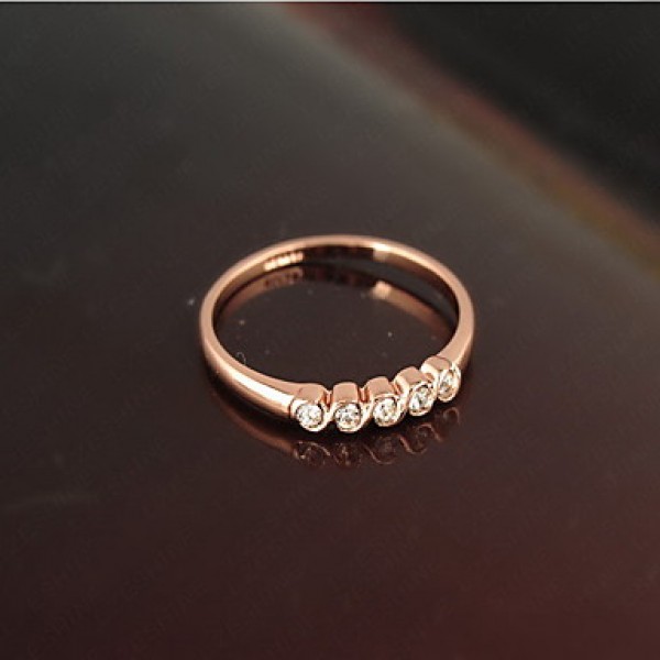 AAA Zircon Fine Statement Ring for Wedding Party